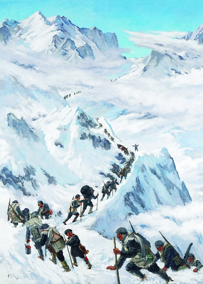 長(zhǎng)征畫卷 長(zhǎng)征畫卷