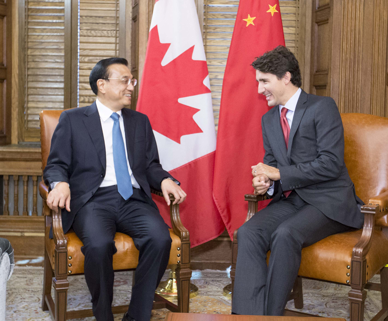 中加兩國(guó)總理舉行會(huì)談 正式啟動(dòng)年度對(duì)話機(jī)制