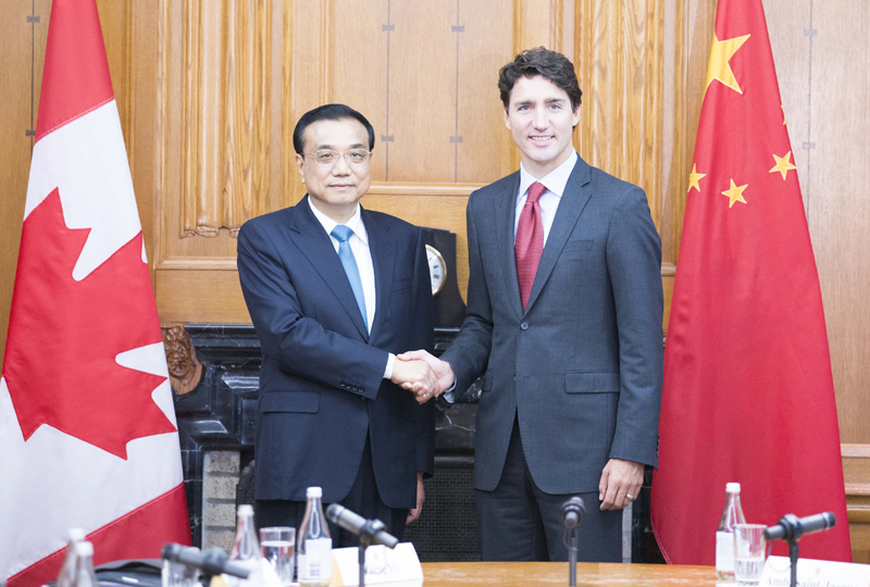 中加兩國(guó)總理舉行會(huì)談 正式啟動(dòng)年度對(duì)話機(jī)制