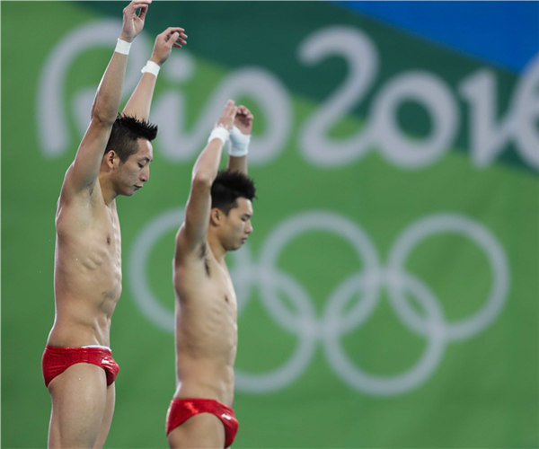 2016里約奧運會男子雙人10米跳臺決賽：林躍、陳艾森奪冠