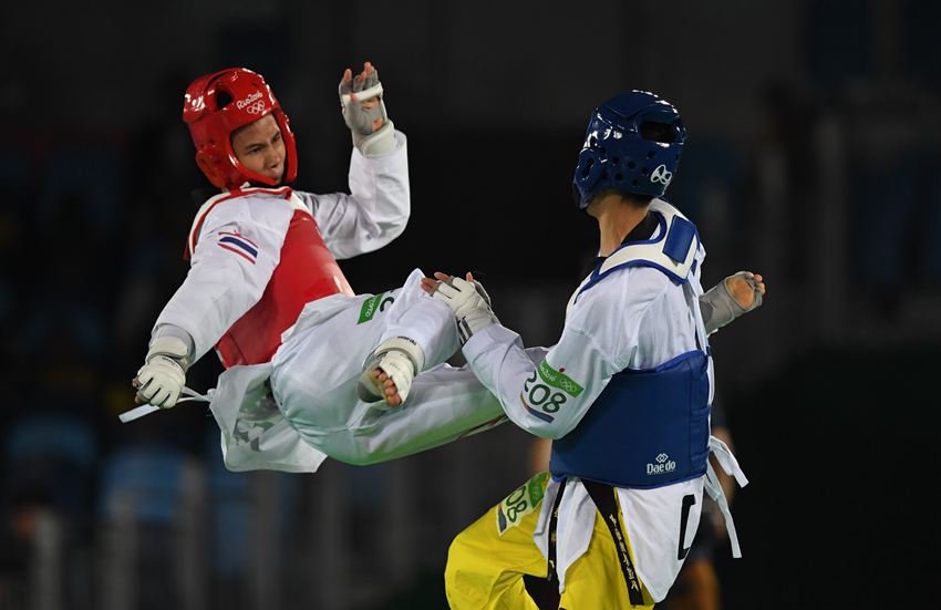 跆拳道58公斤趙帥奪冠 奪中國(guó)男子首金創(chuàng)歷史