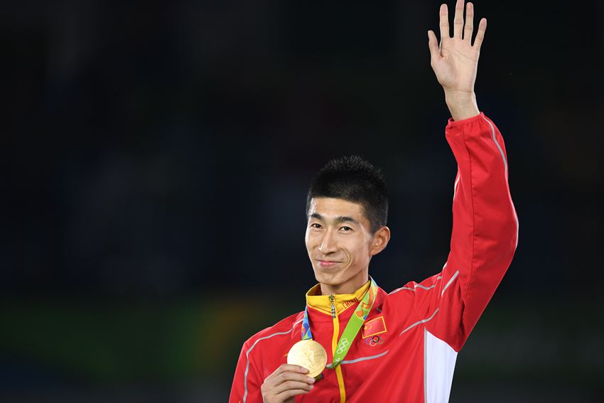 跆拳道58公斤趙帥奪冠 奪中國男子首金創歷史