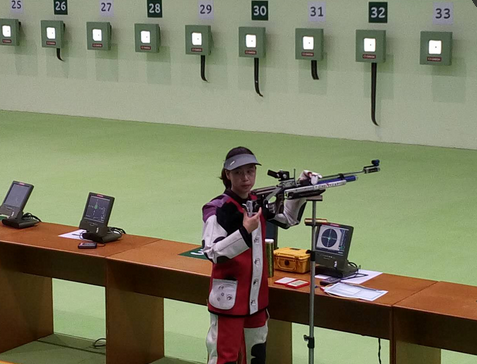 備戰首金 易思玲最后試槍