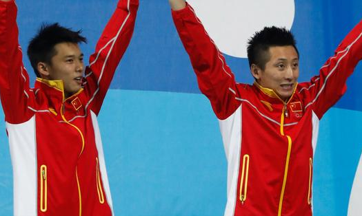 奧運(yùn)第三日：跳水夢之隊(duì)男雙十米再奪金 孫楊王者歸來再次證明自己