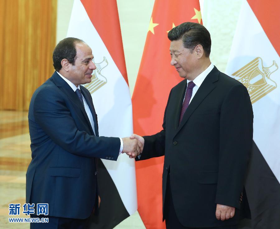 【盤點】習近平四次會面埃及高層領導人
