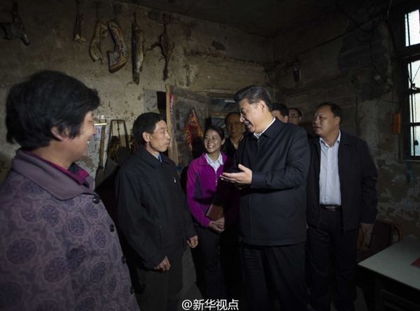 習總書記到金寨