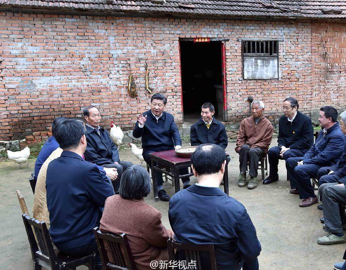 習近平:不能忘了老區,老區人民養育了我們