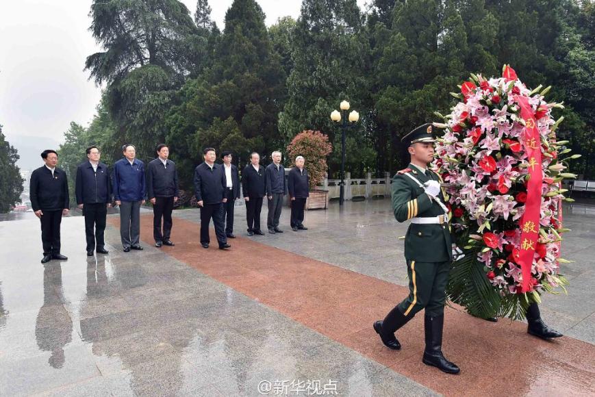 習近平:不能忘了老區,老區人民養育了我們