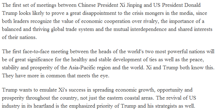 【老外談】美國學者:維護共同利益是中美關系的基本出發點