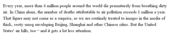 【老外談】關于潔凈空氣,美國能向中國學習什么?