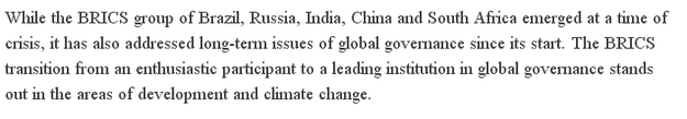 【老外談】金磚五國是開放互聯世界的可敬捍衛(wèi)者