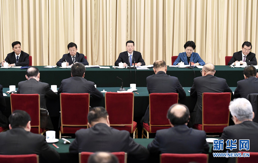 習近平李克強張德江俞正聲劉云山張高麗分別參加全國人大會議一些代表團審議