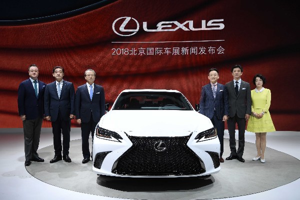 LEXUS雷克薩斯旗下11款車型北京車展悉數登臺展示