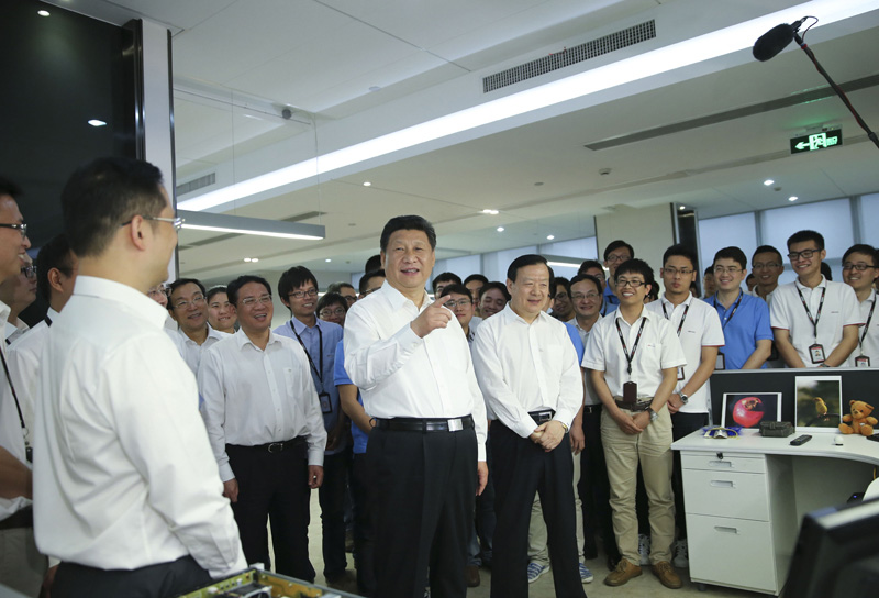 2015年習近平與群眾在一起的親密瞬間