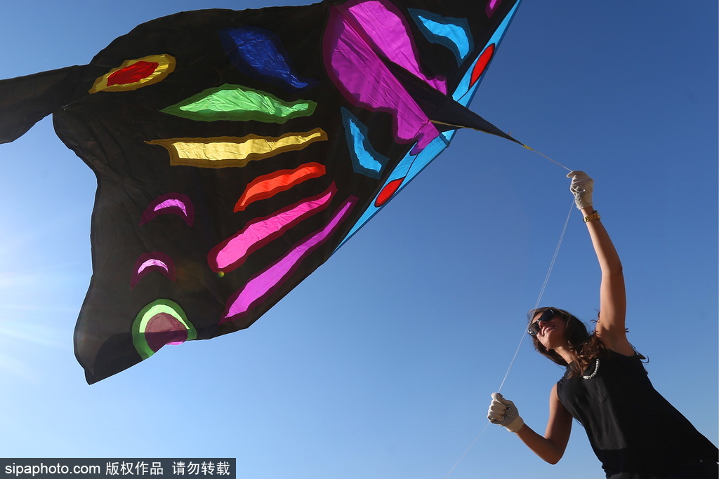 俄羅斯喀山風箏節 追逐藍天童趣滿滿