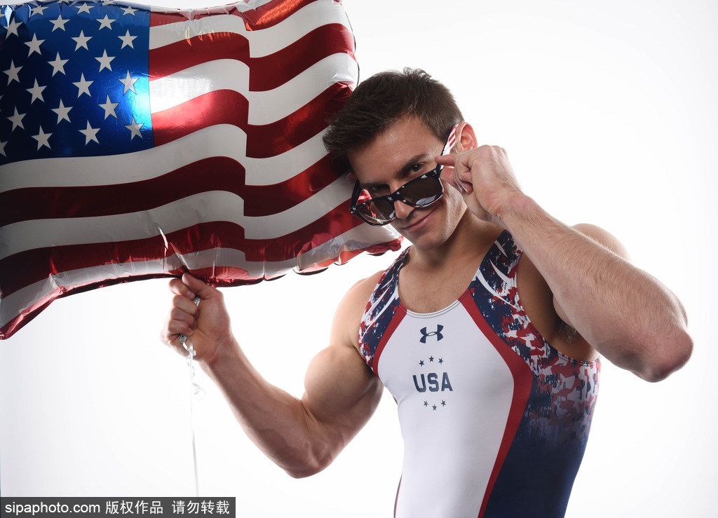 里約奧運(yùn)會(huì)前瞻：美國(guó)男子體操隊(duì)運(yùn)動(dòng)員媒體寫(xiě)真