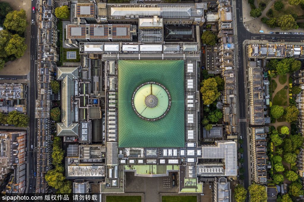 上帝視角下的倫敦 縱橫交錯(cuò)現(xiàn)代與古典融合