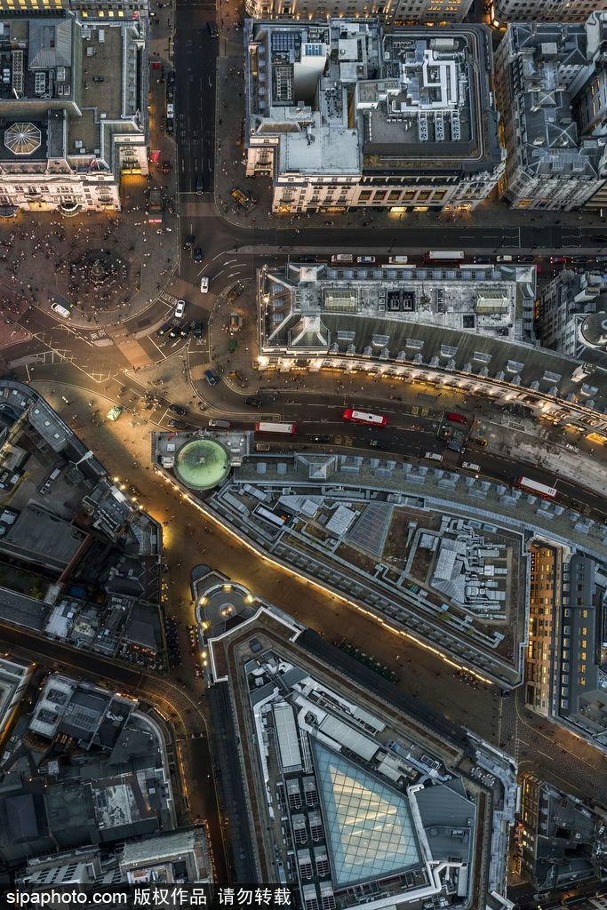 上帝視角下的倫敦 縱橫交錯現(xiàn)代與古典融合