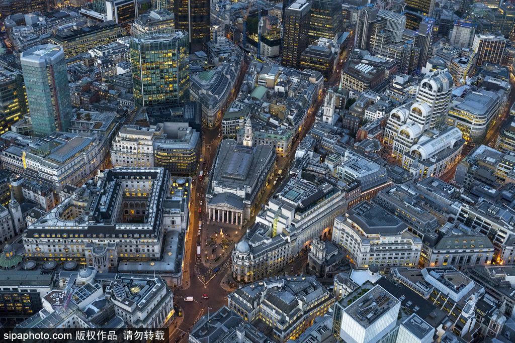 上帝視角下的倫敦 縱橫交錯現(xiàn)代與古典融合