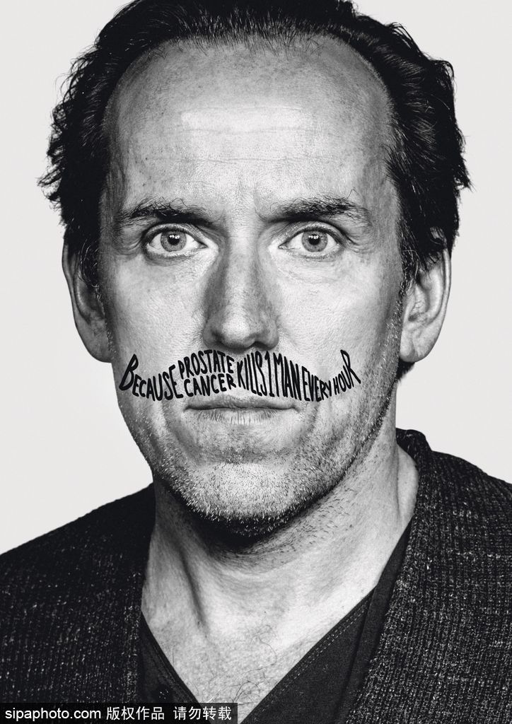 神奇的八字胡！英國慈善組織宣傳關(guān)愛男性健康