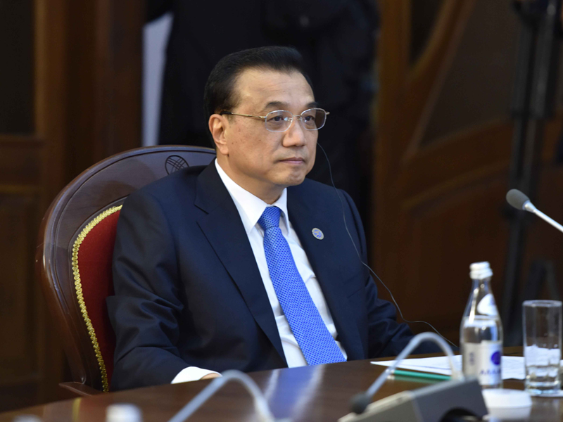 李克強就上海合作組織未來發展提出六大倡議