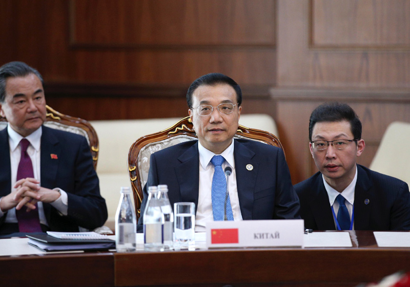 李克強就上海合作組織未來發展提出六大倡議