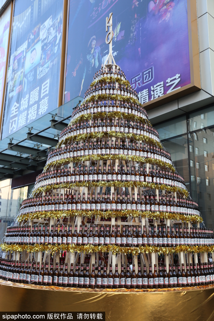 圣誕樹不一定是棵樹 盤點世界上腦洞大開的圣誕樹