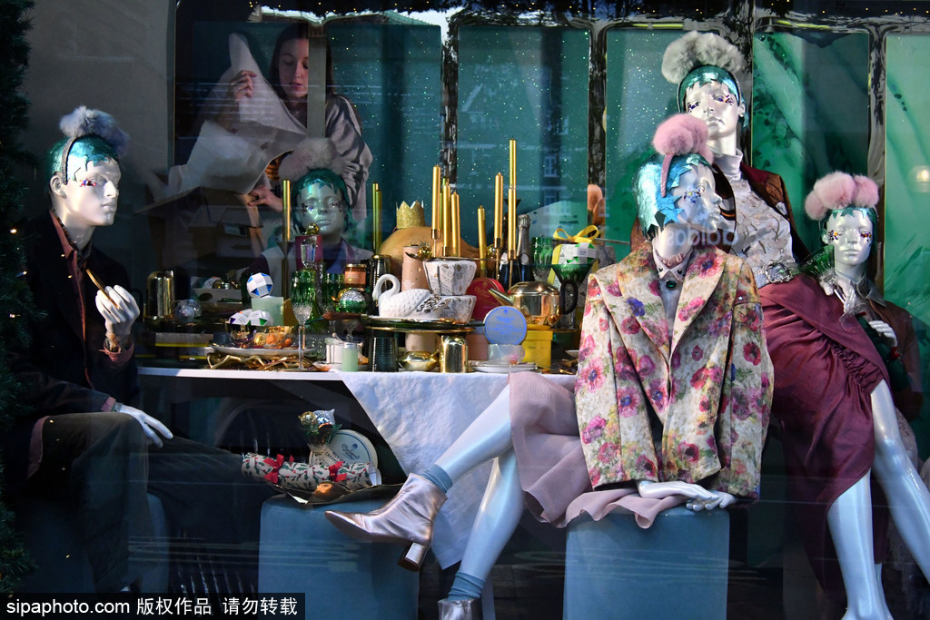 盤點：世界各地圣誕櫥窗大比拼 總有一款適合你