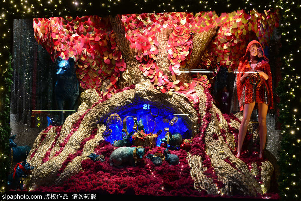 盤點(diǎn)：世界各地圣誕櫥窗大比拼 總有一款適合你