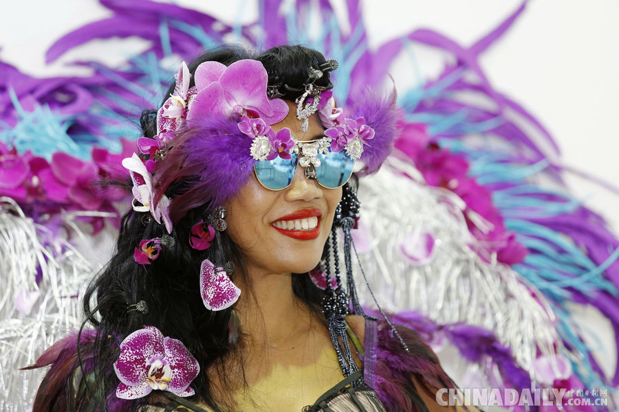 第十一屆中國(三亞)國際熱帶蘭花博覽會開幕