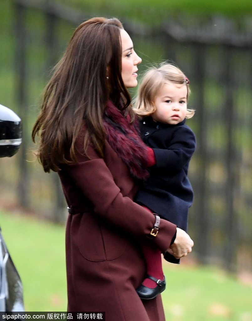論抱娃我只服英國凱特王妃 王子公主萌態百出