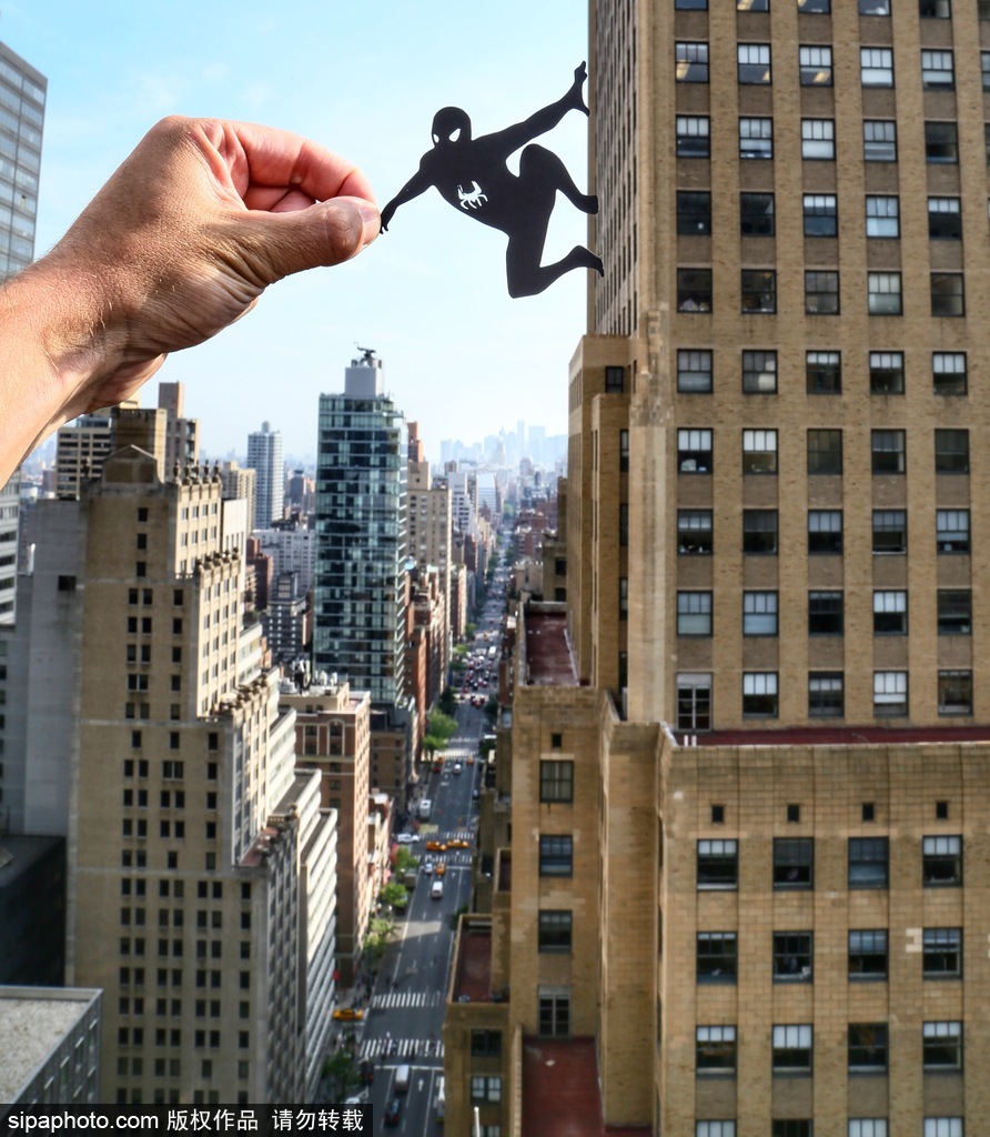 剪紙錯位藝術趣味無窮 盤點度假勝地巧變創意作品