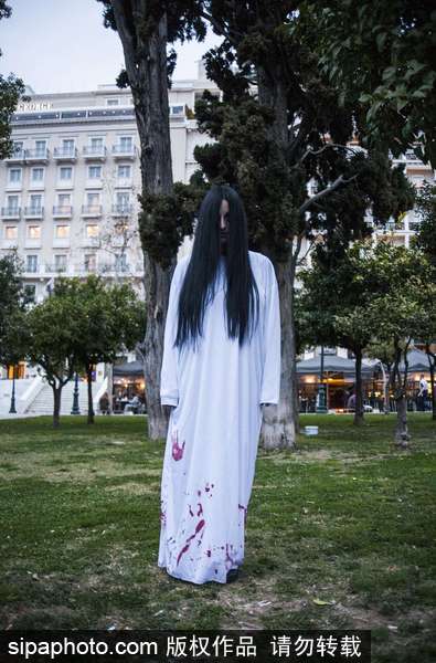 喪尸出籠！希臘雅典2017僵尸大游行血腥重口味（組圖）