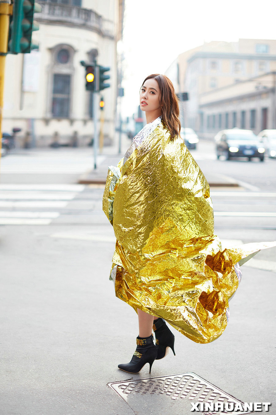 蔡依林上演“米蘭換裝秀” 氣場(chǎng)不輸超模