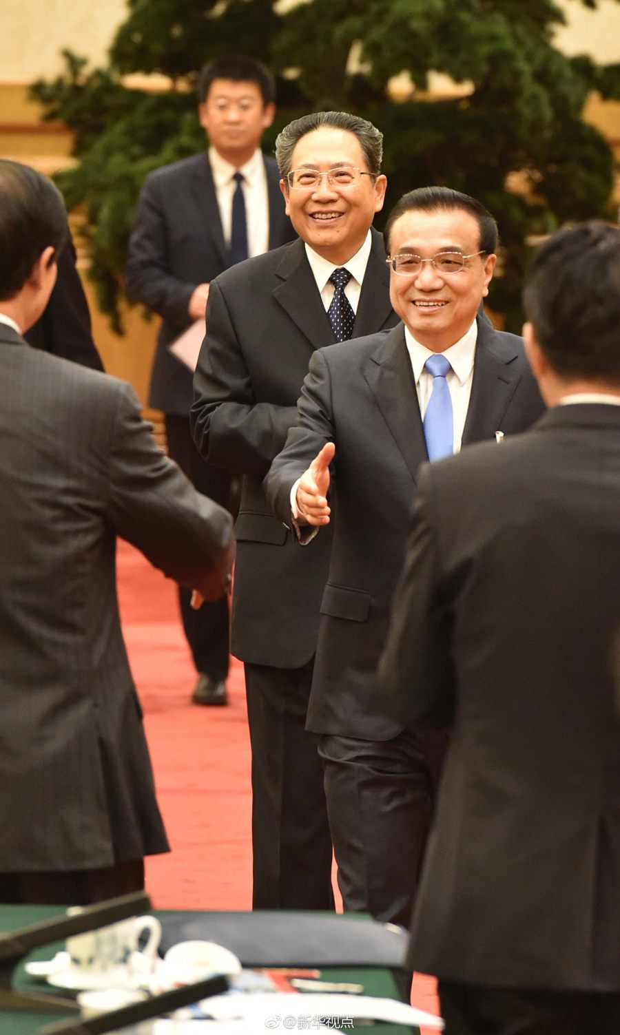 李克強來到安徽團