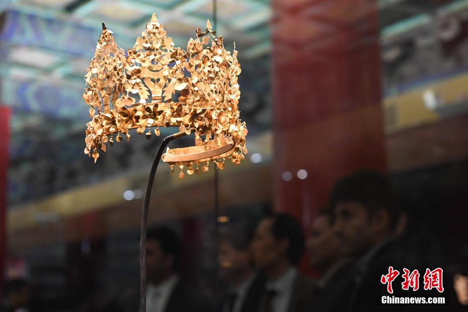 阿富汗文物首次亮相北京故宮