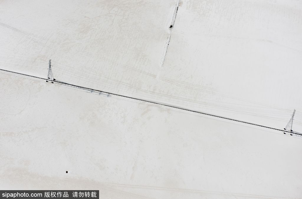 這才是上帝的調色盤！航拍美國鹽蒸發池色彩繽紛