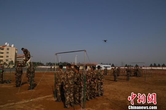 武警水電部隊大比武 動用無人機實時監控監考