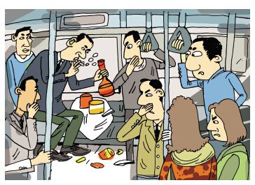 成都地鐵禁吃東西 車廂內禁止躺臥 禁攜折疊自行車進站