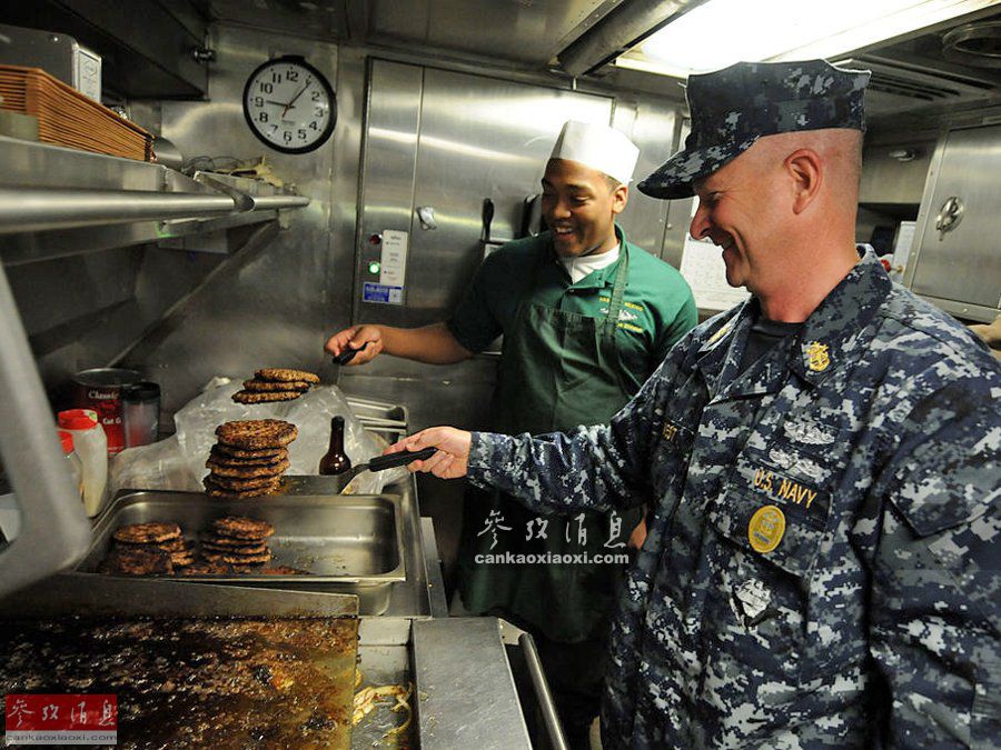 中美法PK潛艇伙食：中國可海底包餃子