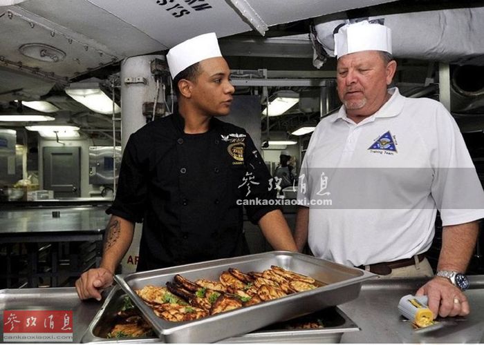 中美法PK潛艇伙食：中國可海底包餃子