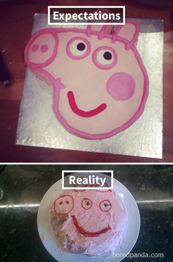 理想VS現(xiàn)實(shí)：這不是我想要的蛋糕！