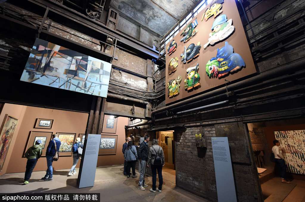 德國工業遺產內的城市藝術 匯聚上百名藝術家作品