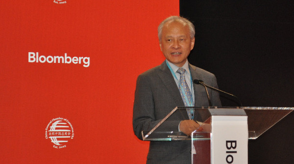 崔天凱大使：“一帶一路”為美國企業打開了機遇之門，歡迎美方加入