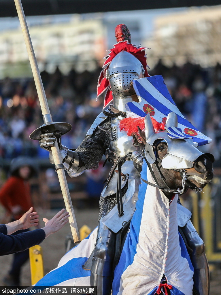 莫斯科舉行國(guó)際騎士節(jié) 全副武裝重現(xiàn)“中世紀(jì)”戰(zhàn)斗場(chǎng)景