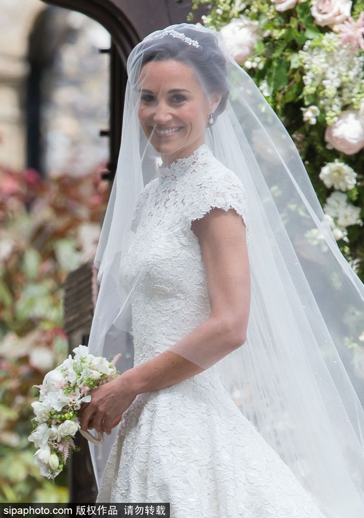 英國凱特王妃妹妹大婚 婚禮現(xiàn)場現(xiàn)場浪漫甜蜜