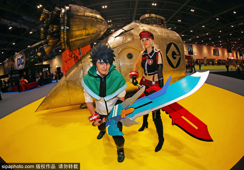 2017倫敦動(dòng)漫展開(kāi)幕 各路coser大顯神通