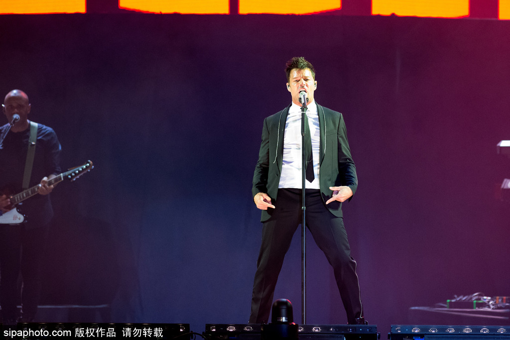 拉丁歌王瑞奇·馬丁西班牙火爆開唱彰顯個人魅力