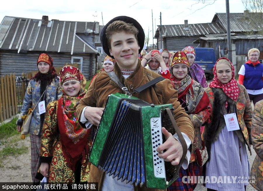 最炫民族風 俄羅斯摩爾曼斯克州舉辦民俗節