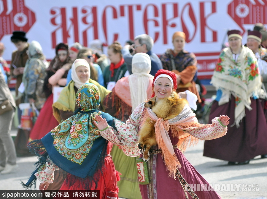 最炫民族風 俄羅斯摩爾曼斯克州舉辦民俗節